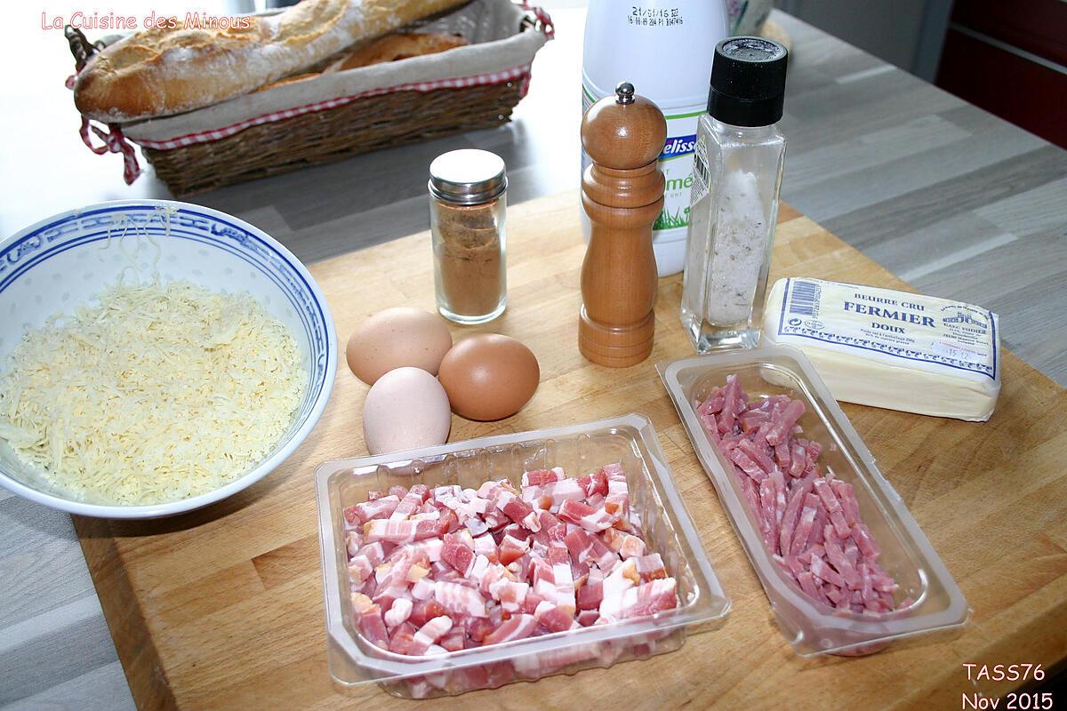 recette La Quiche Lorraine de Minou (sans pâte)