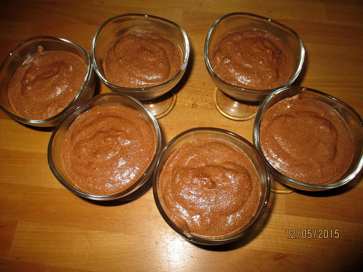 recette mousse chocolat