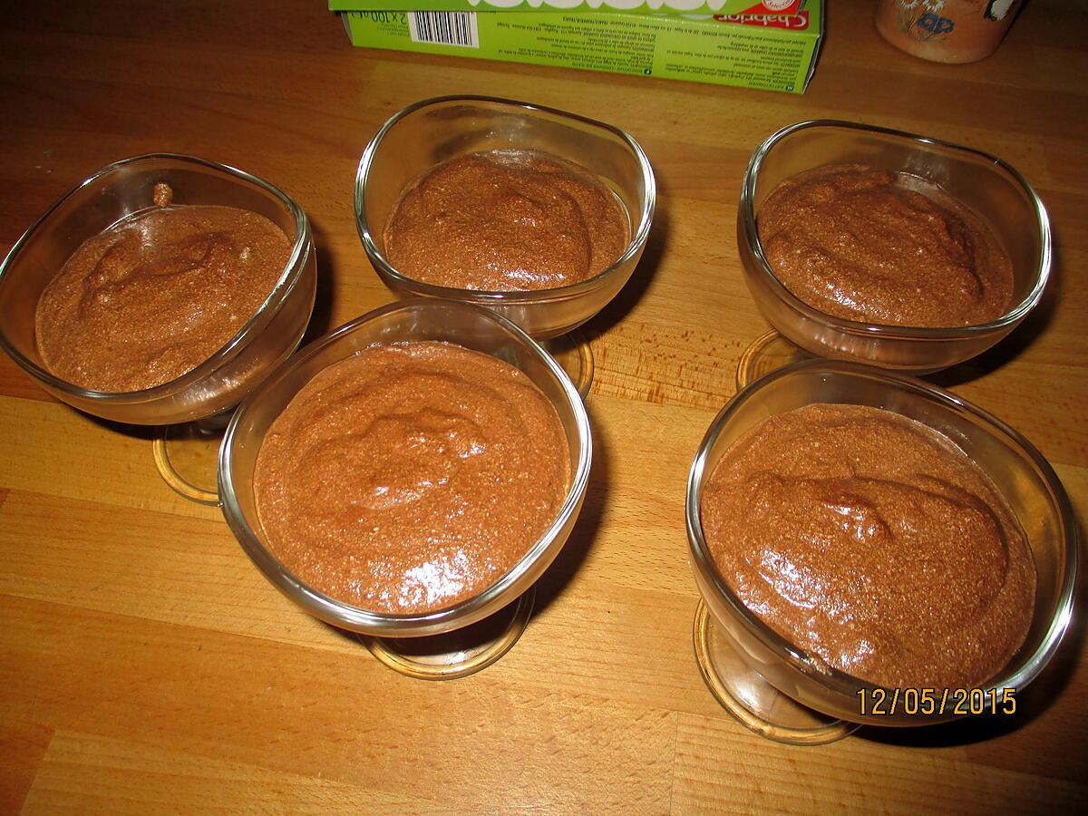 recette mousse chocolat