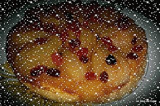 recette Gâteau aux poires et raisins secs