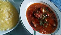 recette Soupe épicée à la saucisse et aux haricots