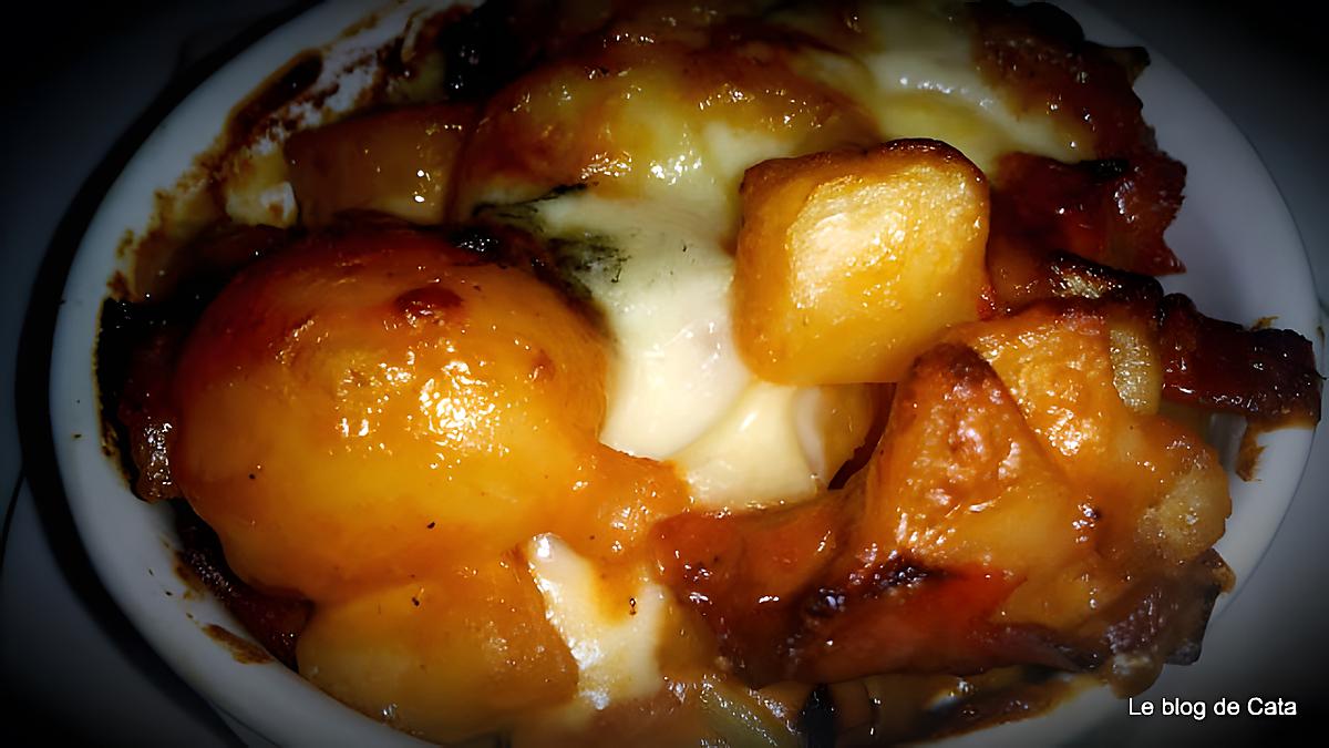 recette Gratin de pommes de terre et chorizo au Morbier