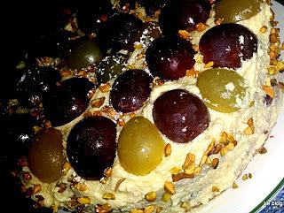 recette Victoria Sponge Cake aux raisins et pistaches