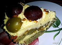 recette Victoria Sponge Cake aux raisins et pistaches