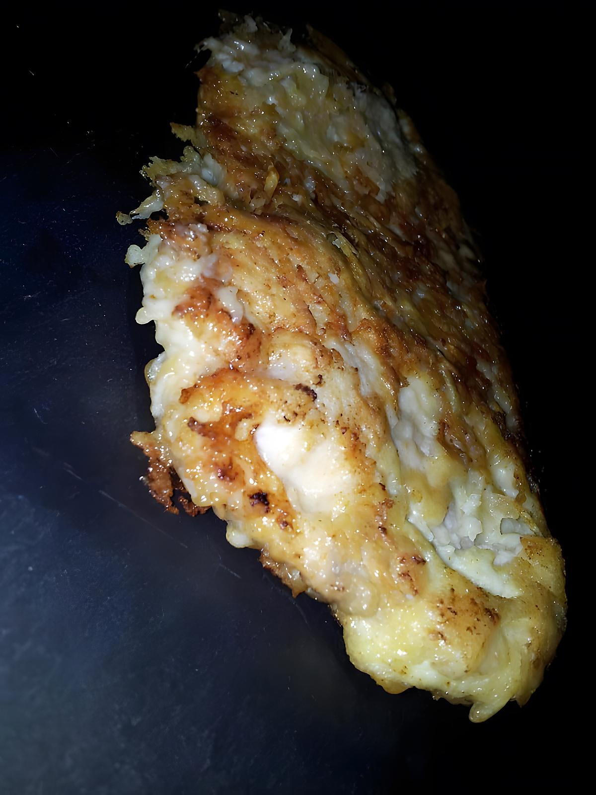 recette Escalopes de dinde pané aux 3 fromages