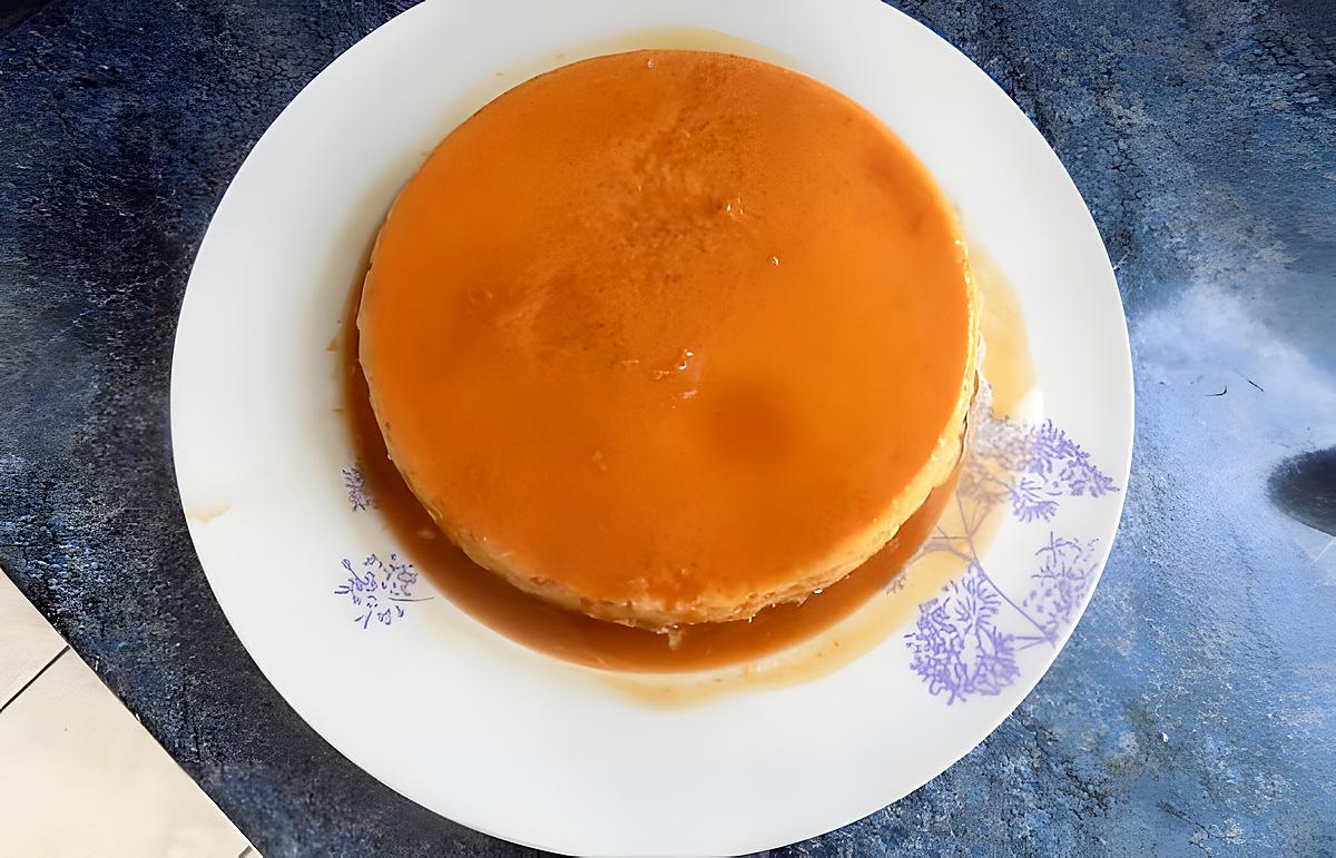 recette Crème renversée au caramel