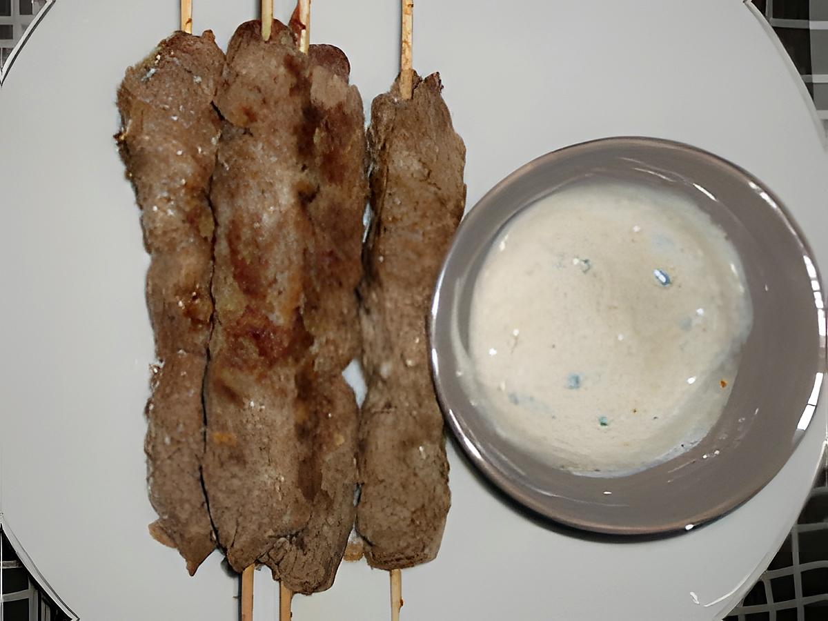 recette Brochettes koftas