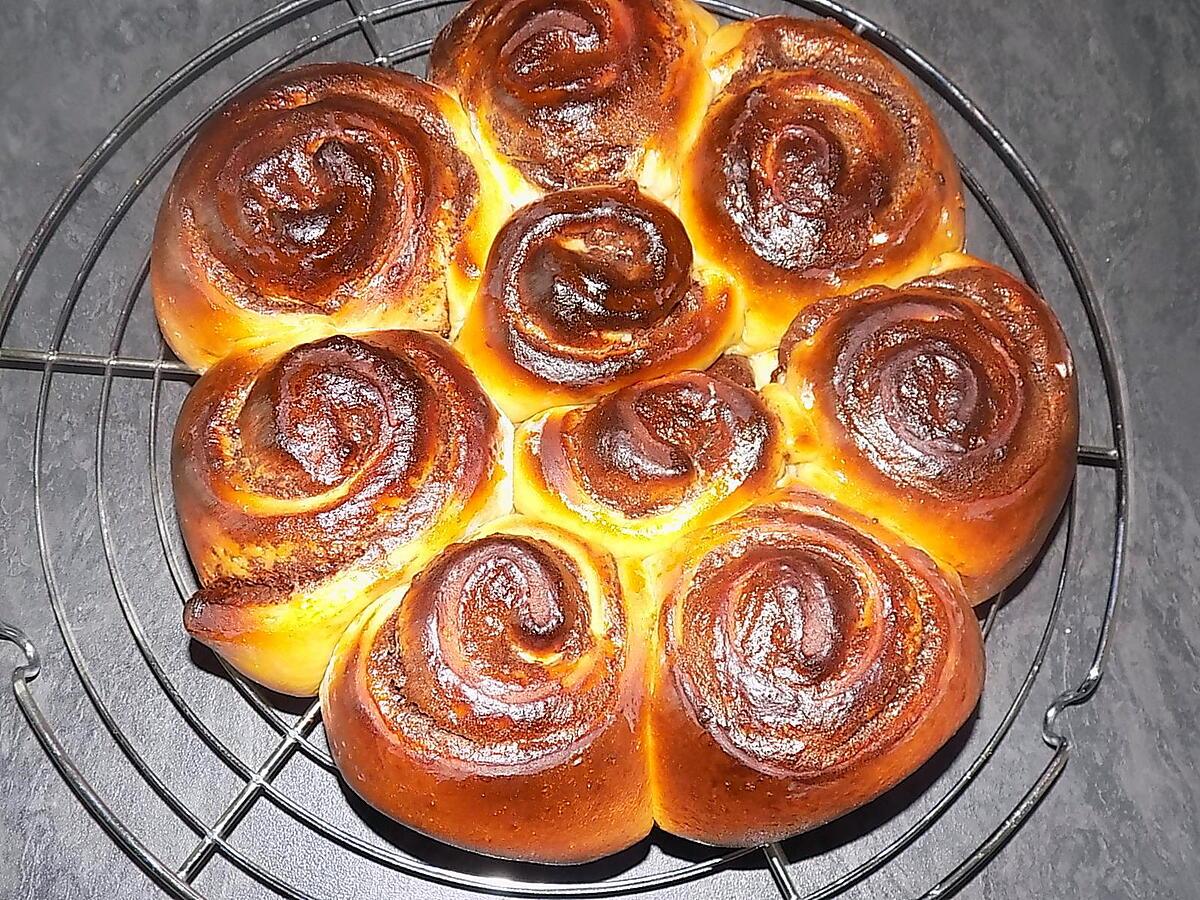 recette Cinnamon rolls chocolat (régime dukan)