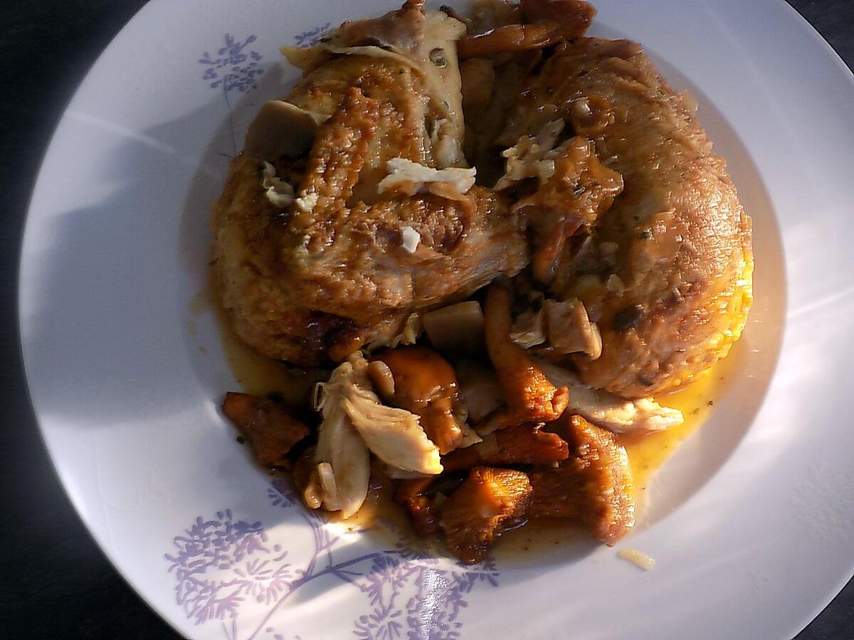 recette Poulet forestier (dukan)