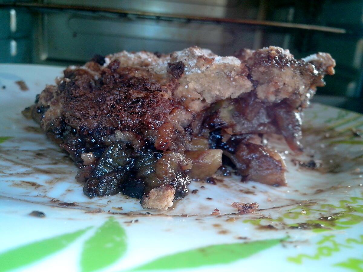 recette Crumble Pomme Chocolat