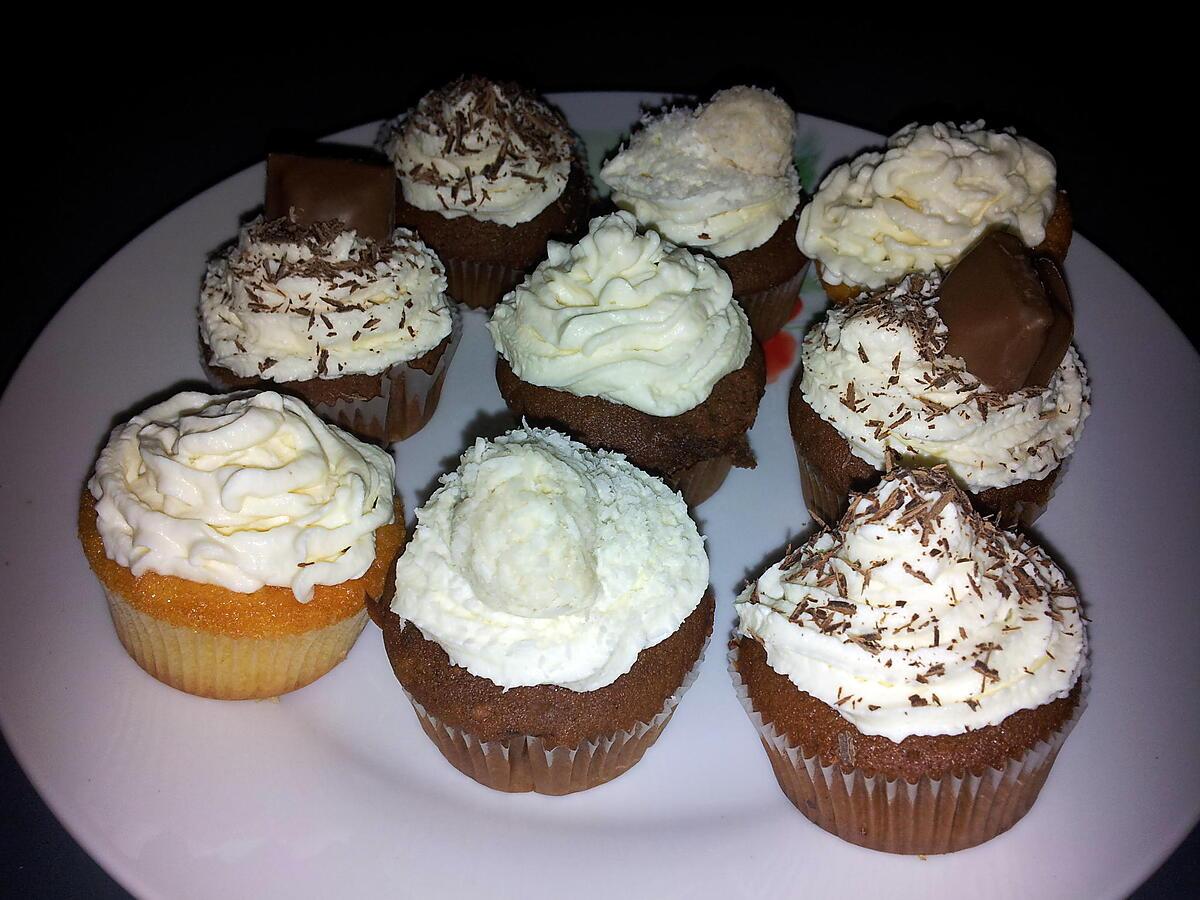 recette cupcake chocolat et cupcake citron