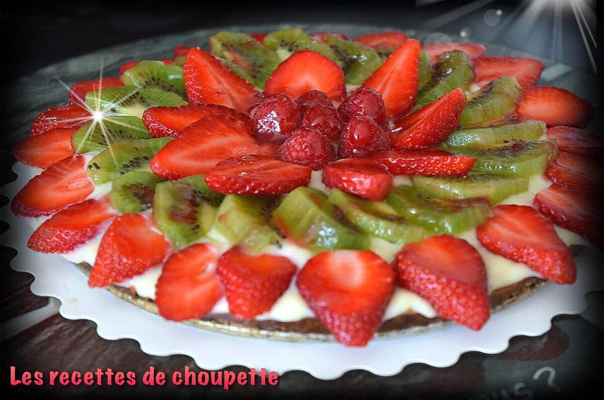 recette tarte aux fruits