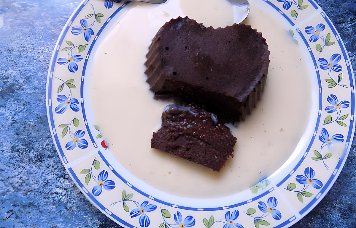 recette Fondant au chocolat dukan