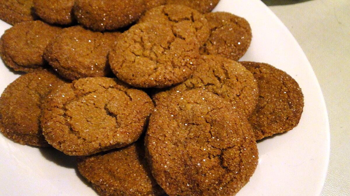 recette Ginger snaps