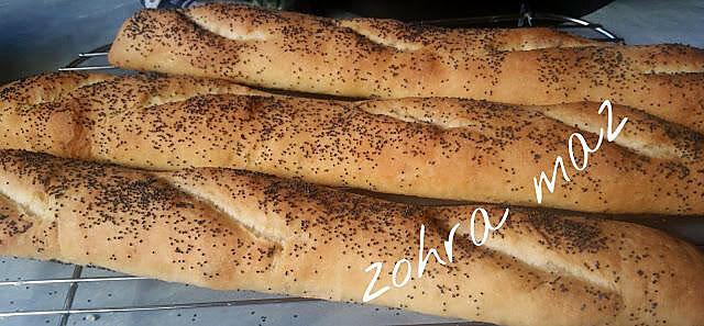 recette Baguettes sans pétrissage au beurre fondu