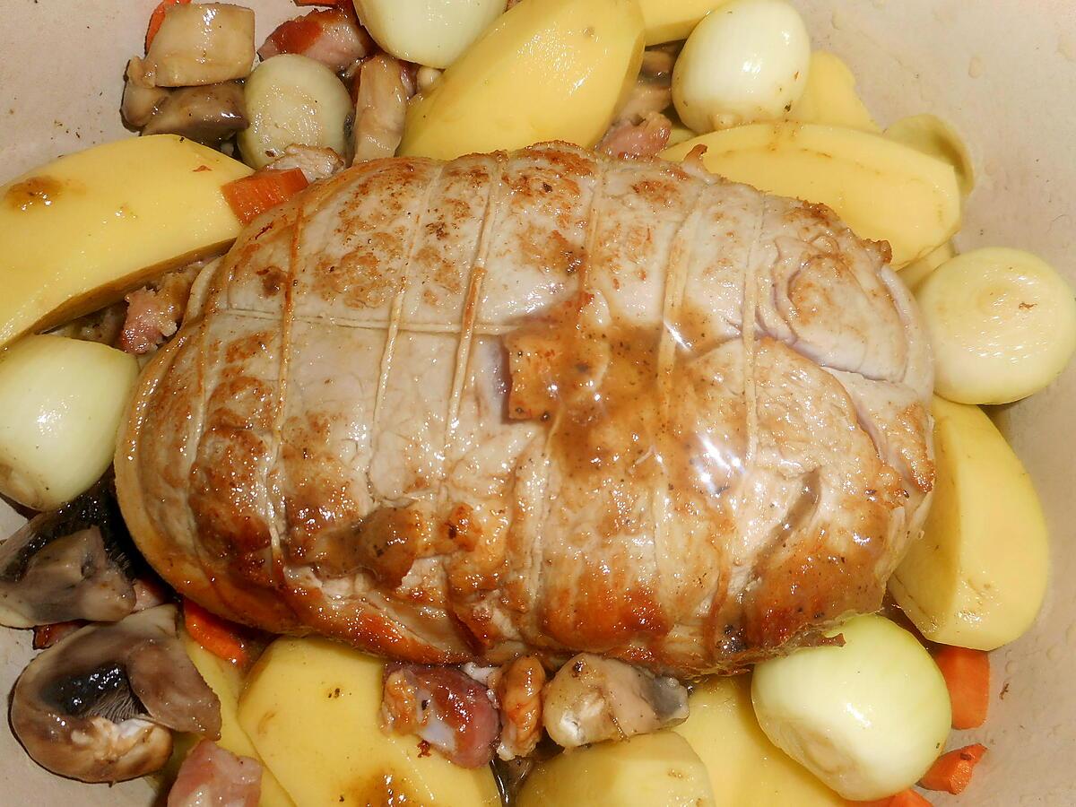 recette Roti de veau grand-mère