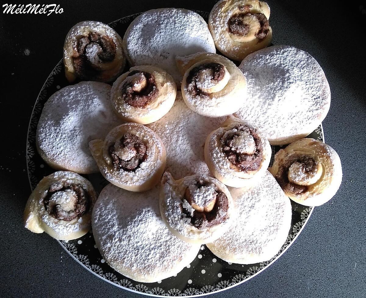 recette Beignet au four nature et escargot praliné