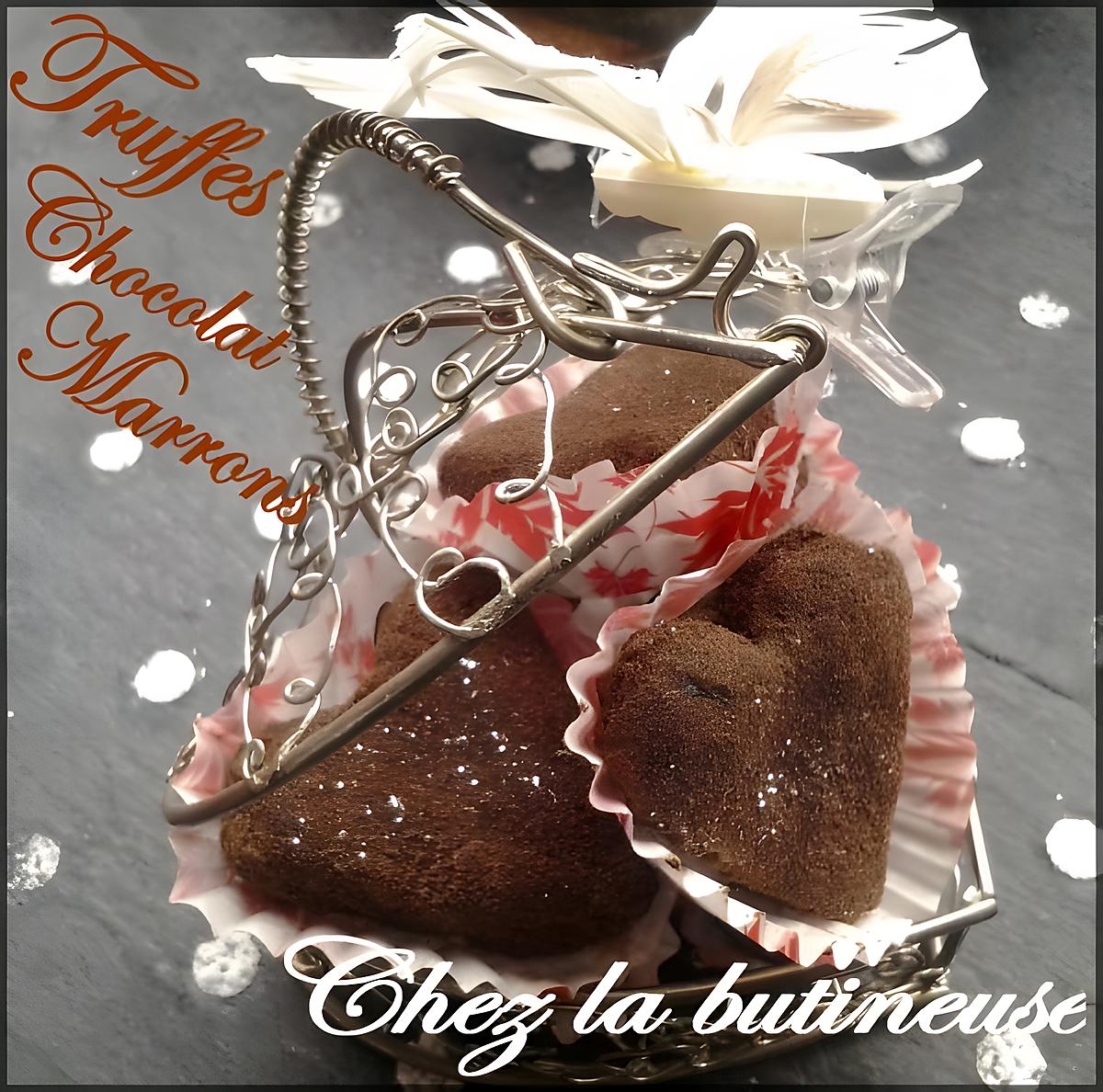 recette truffes Choco/marrons