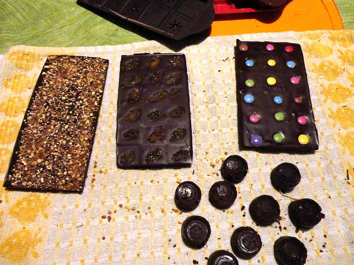 recette tablettes de chocolat maison edition 2