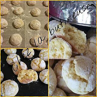 recette Biscuits craquelés au citron