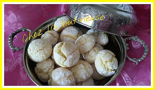 recette Biscuits craquelés au citron