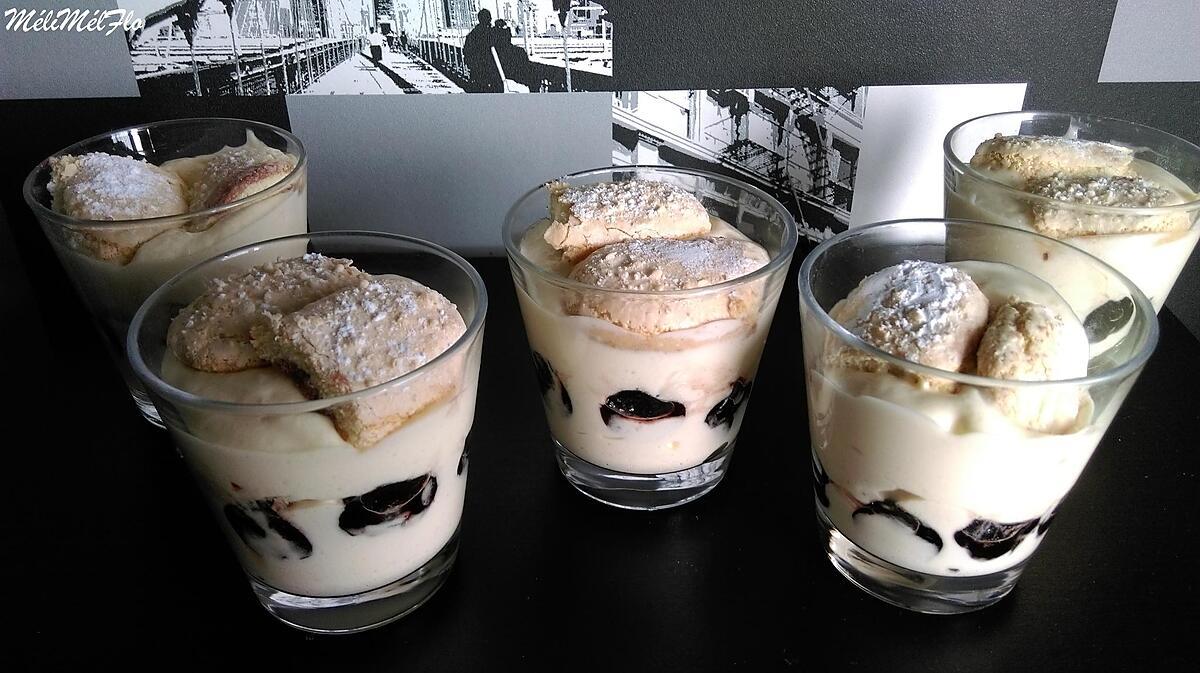 recette Tiramisu Amarena