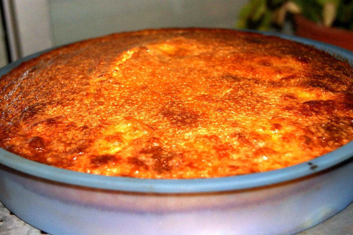 recette Gâteau fondant aux poires et kiwis