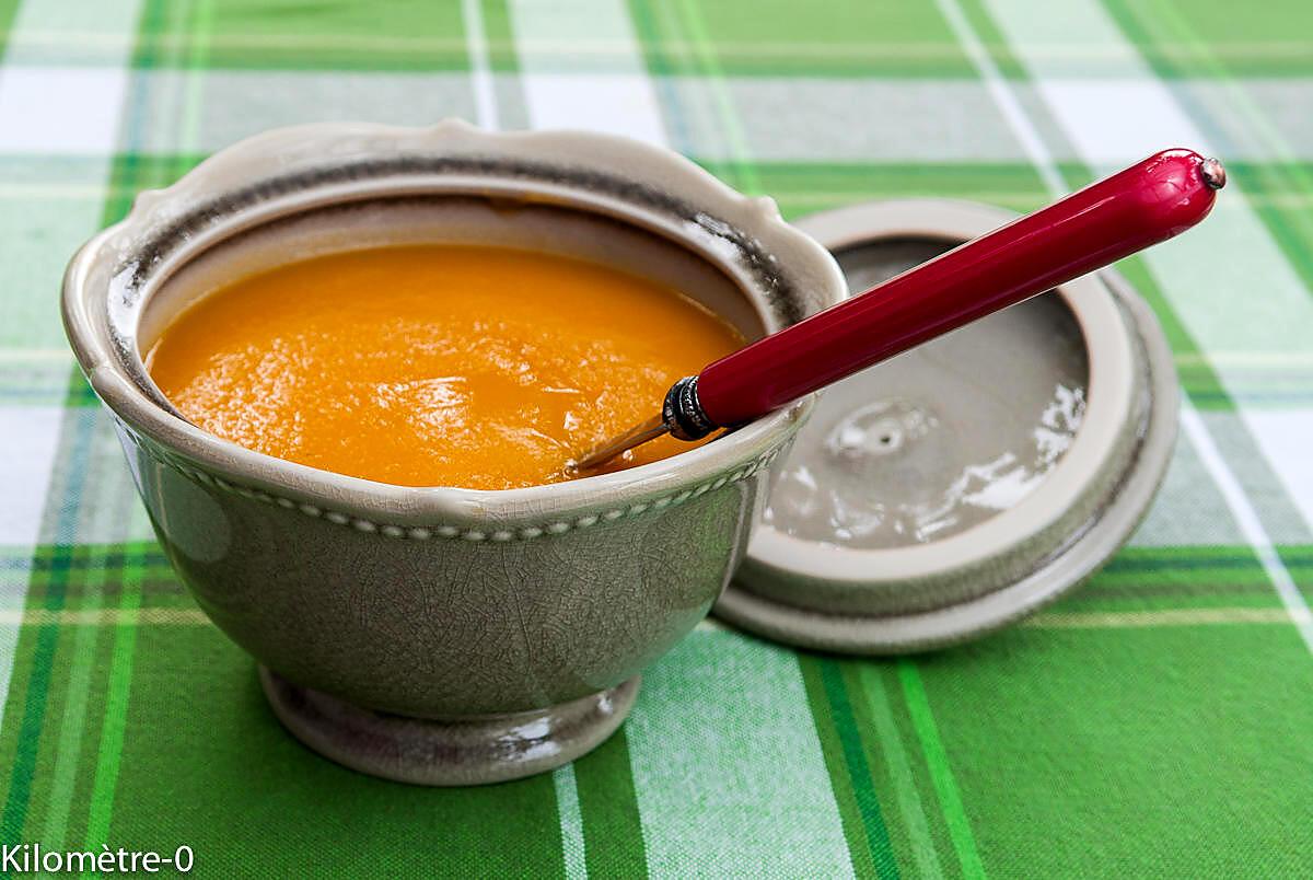 recette Velouté de carottes et patates douces