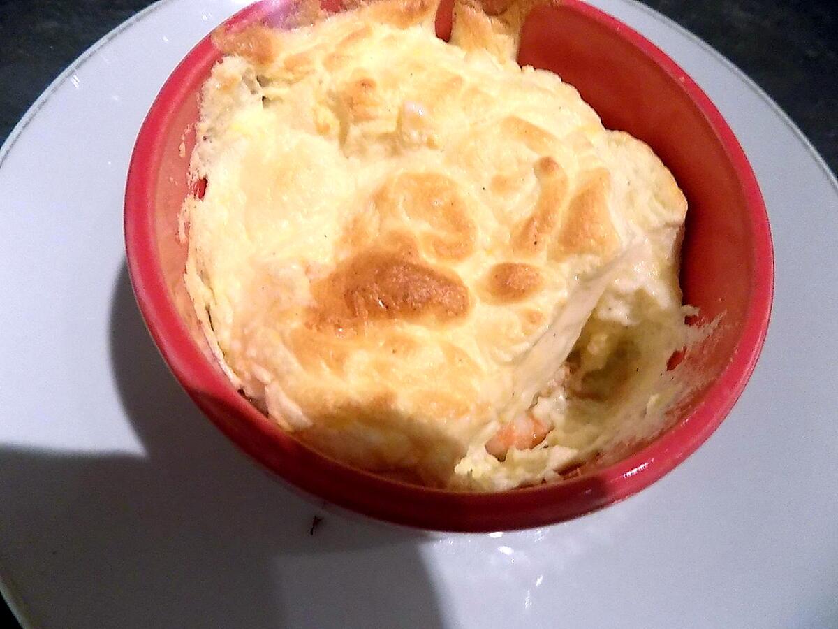 recette Soufflé aux crevettes