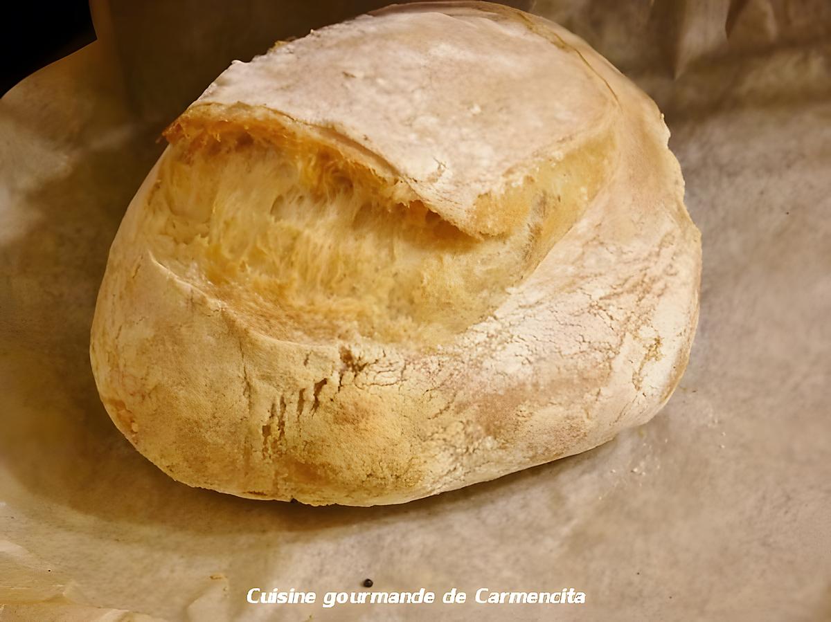 recette Pain la Gâche au levain Bichon