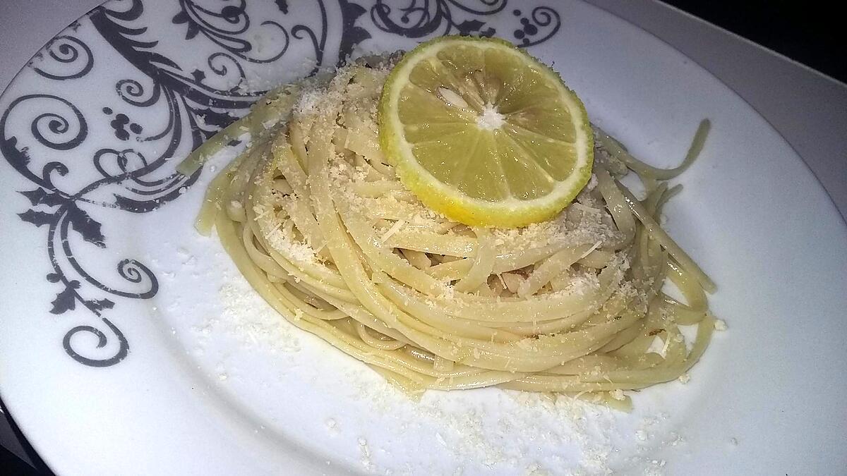 recette Pates au citron