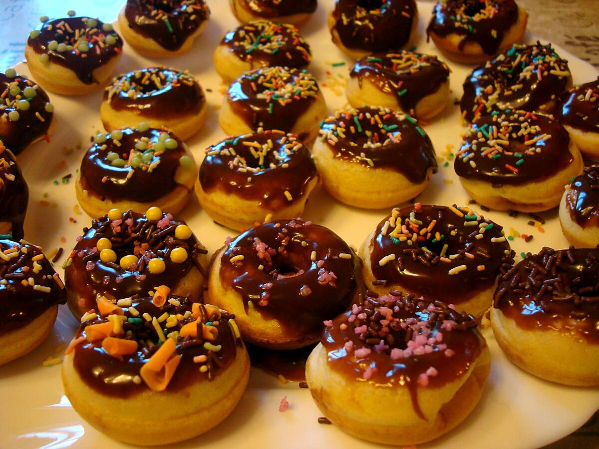 recette mini donuts