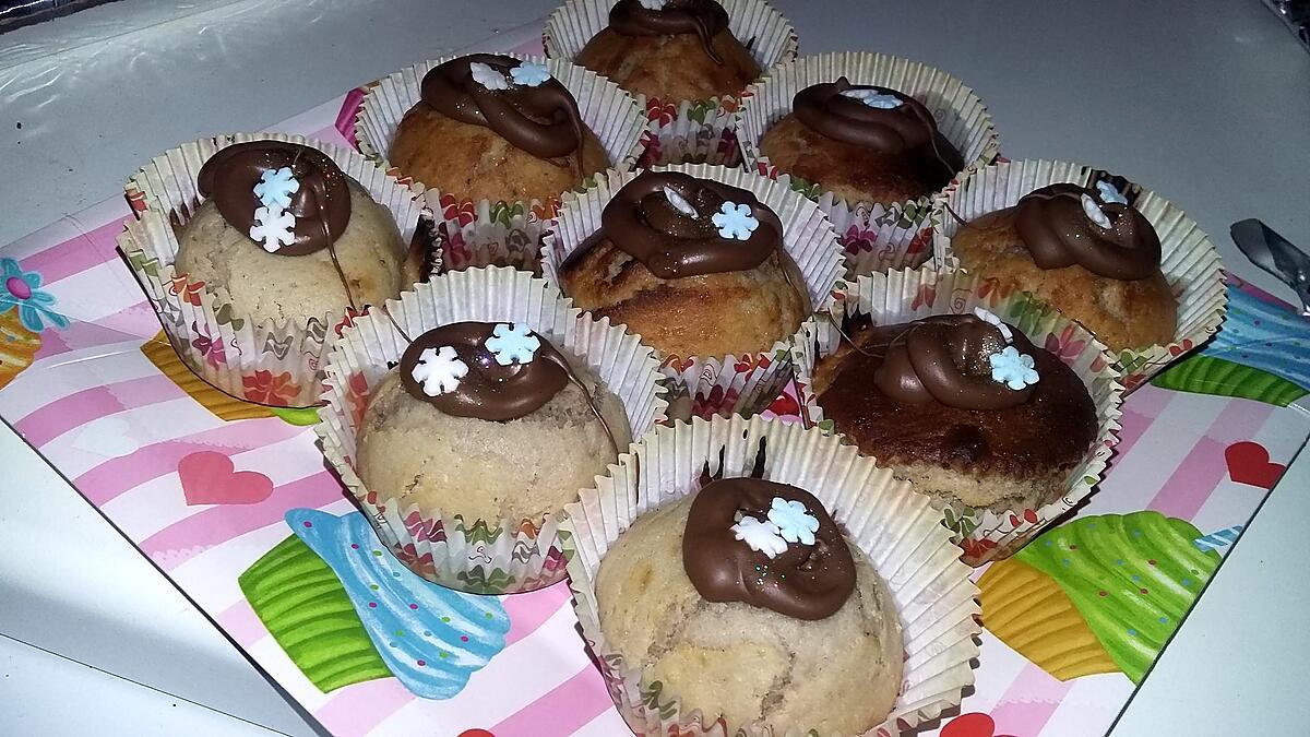 recette Muffins a la crème de Marron