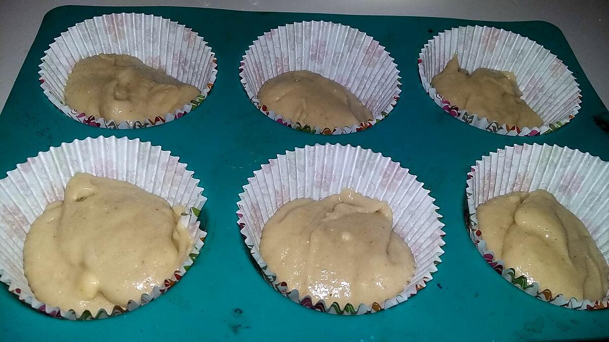 recette Muffins a la crème de Marron