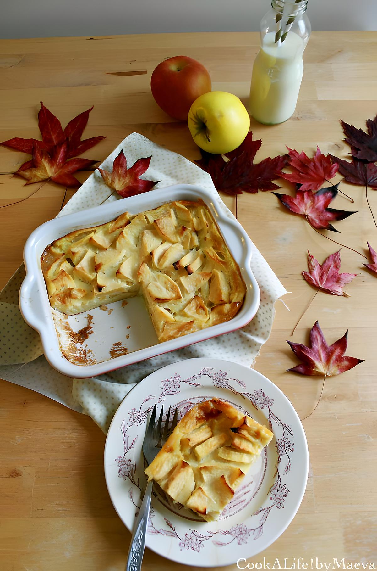 recette Flognarde (flaugnarde) aux pommes