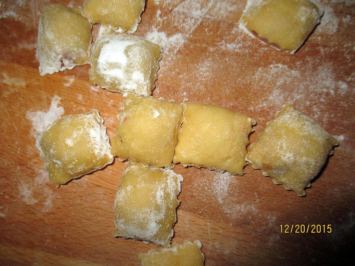 recette raviolis maison