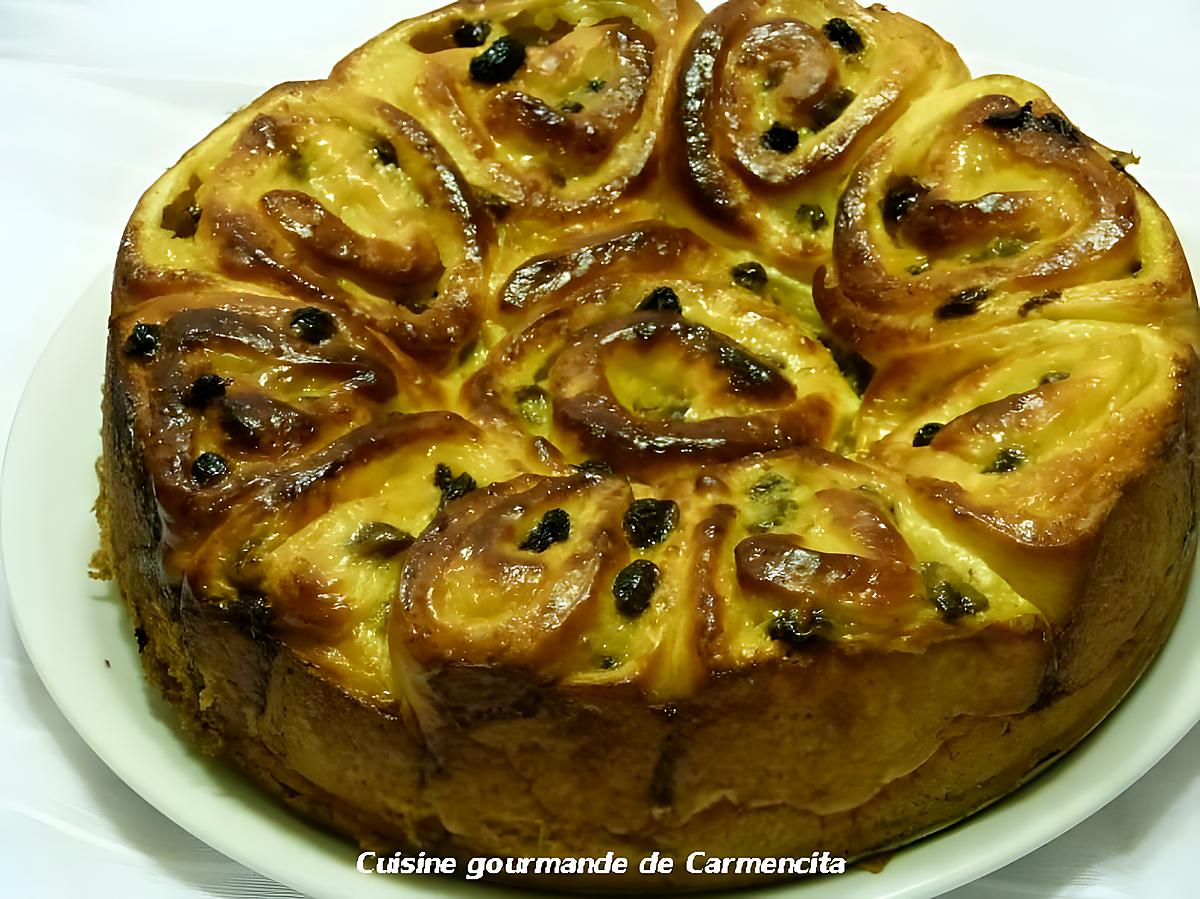 recette Chinois à la crème et aux raisins