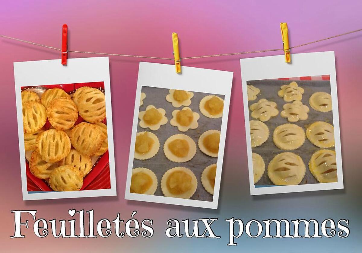 recette Petits feuilletés aux pommes