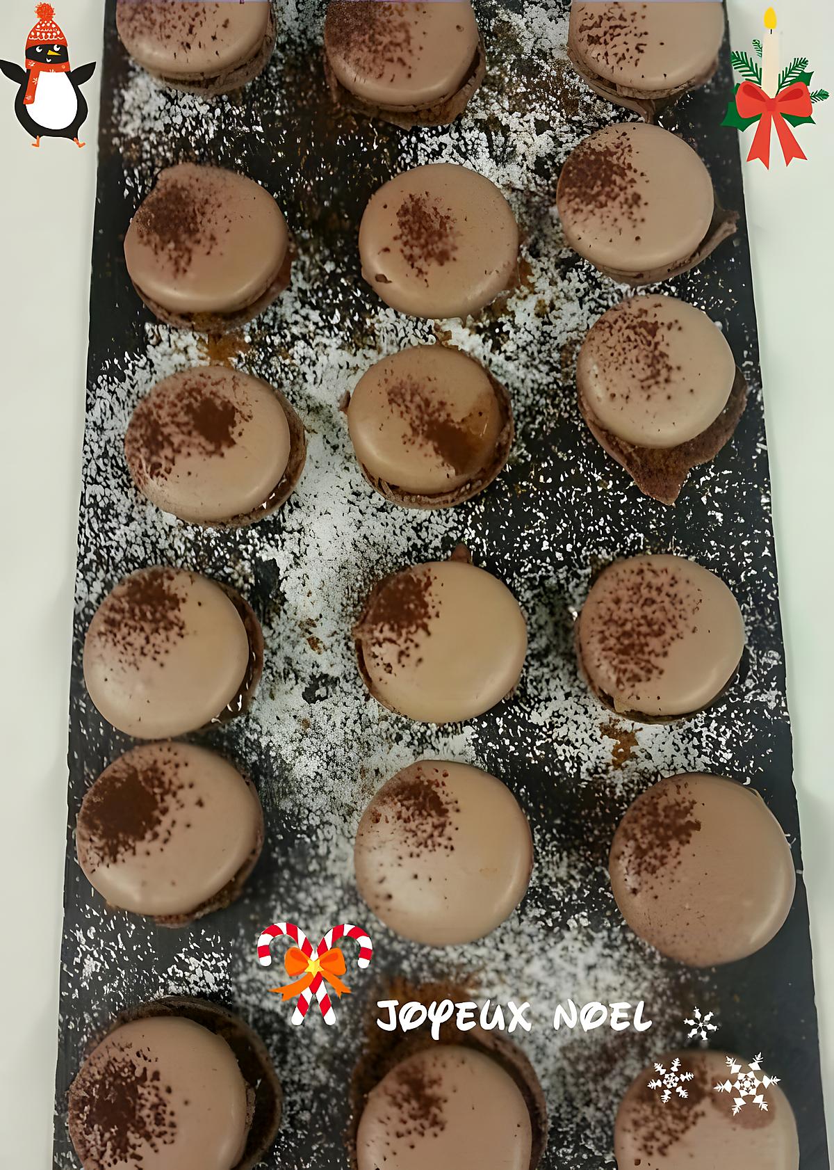 recette Macarons au foie gras