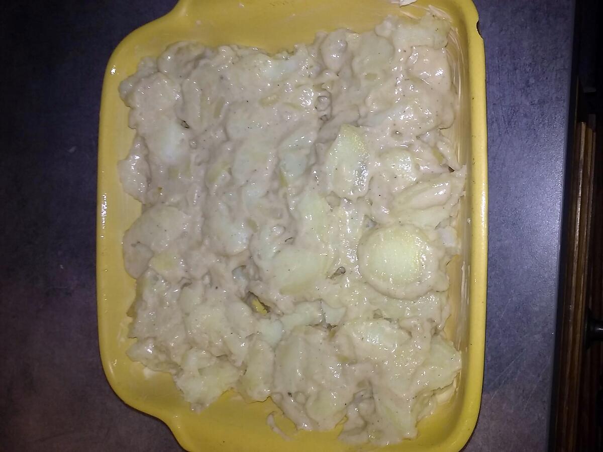 recette Gratin de pomme de terre à la brêmoise