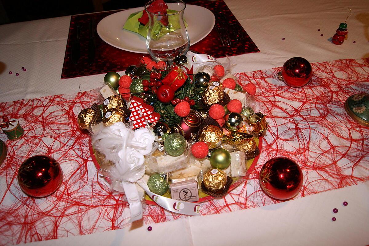 recette Déco de table de Noël