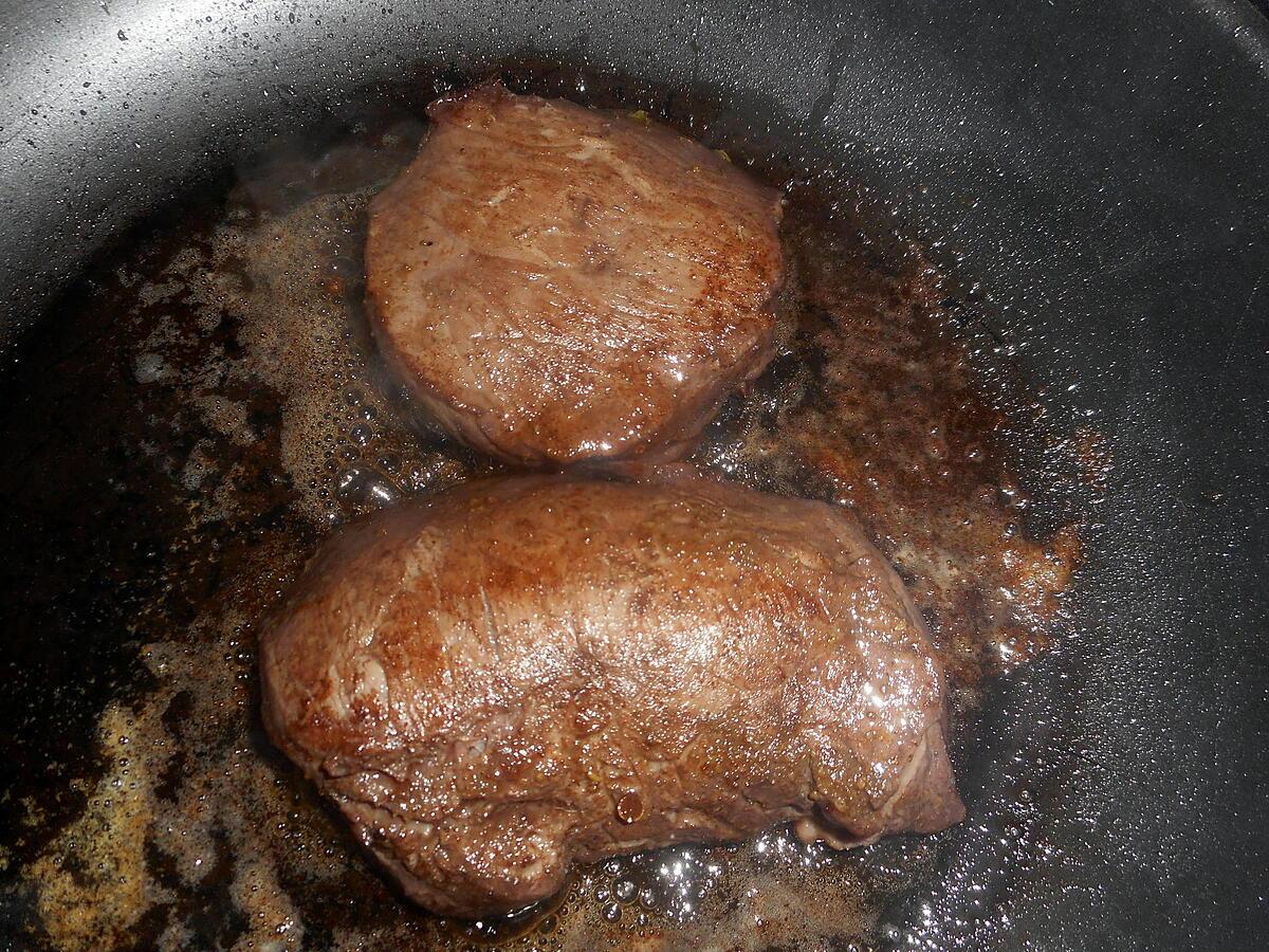 recette Pavé de cerf sauce aux airelles