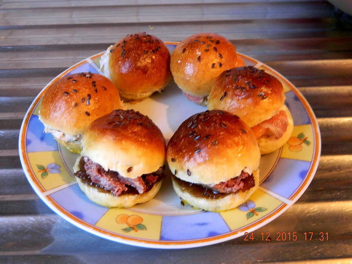 recette Mini burger