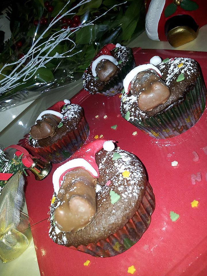 recette Cupcakes *Papa noel ourson* de Noel