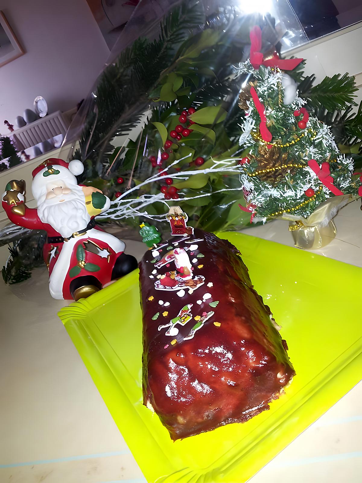 recette Bûche *framboisier* de Noel