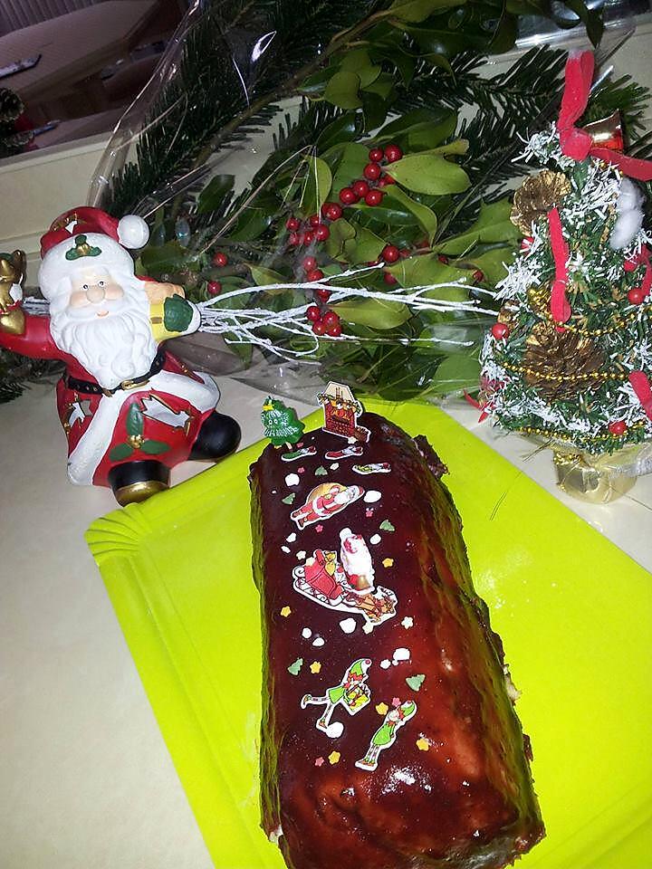 recette Bûche *framboisier* de Noel