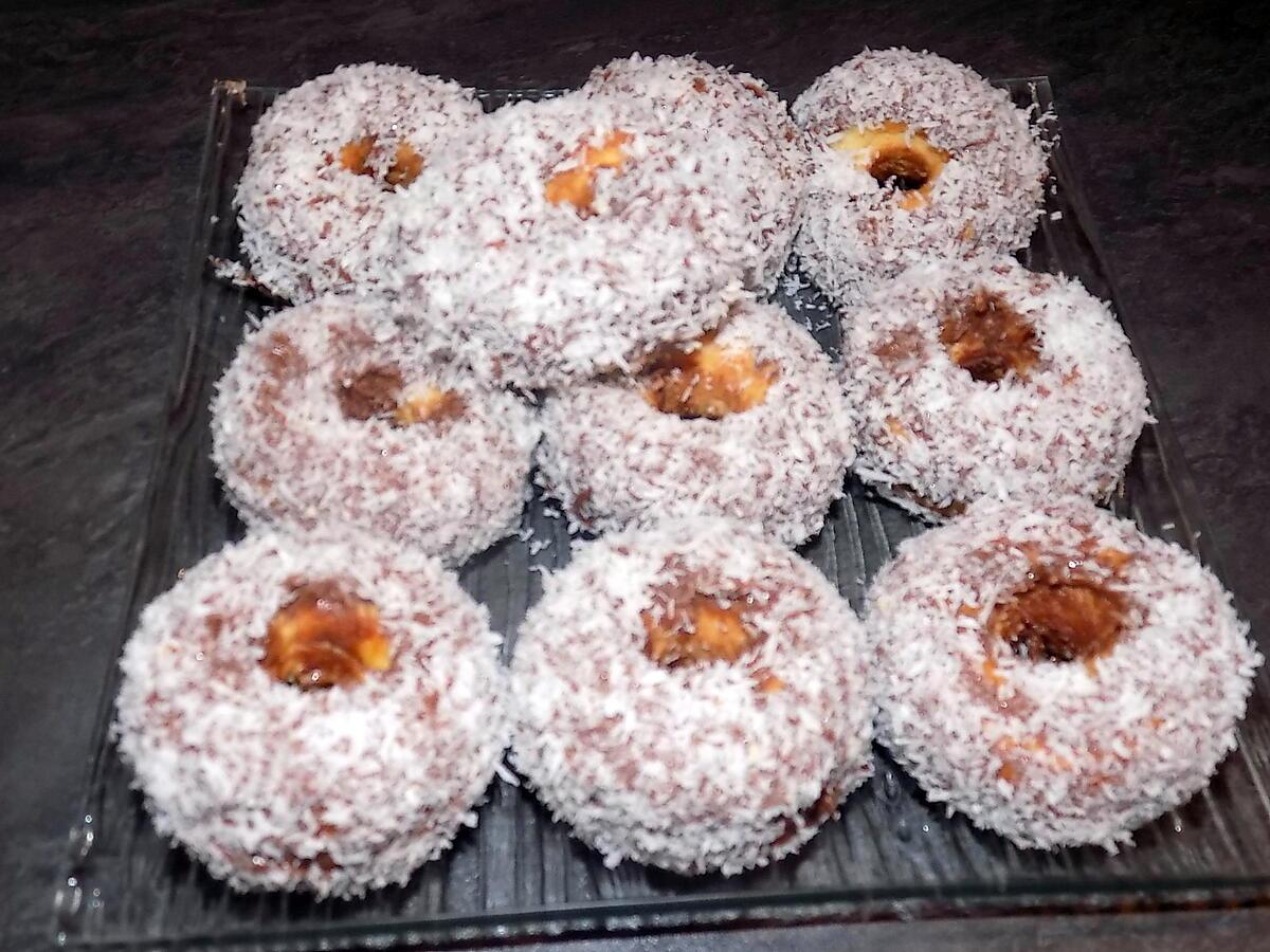 recette Donuts nutella coco