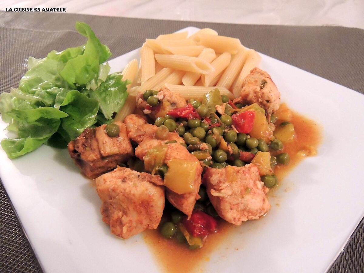 recette Fricassée de dinde au paprika