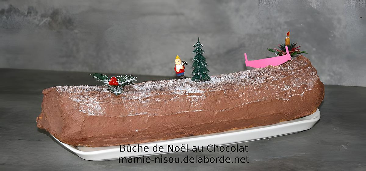 recette Bûche de Noël Traditionnelle