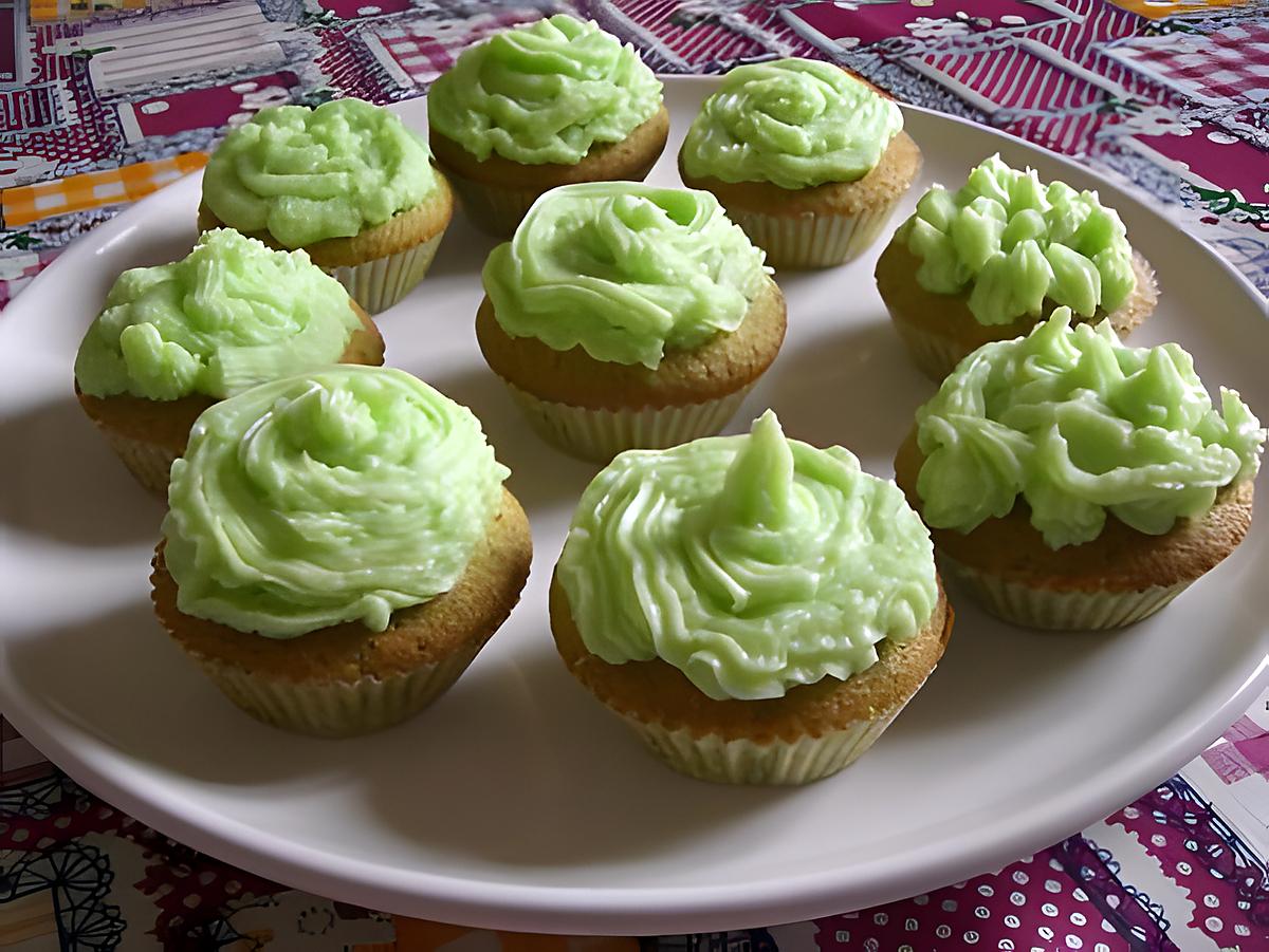 recette cupcakes à la pistache